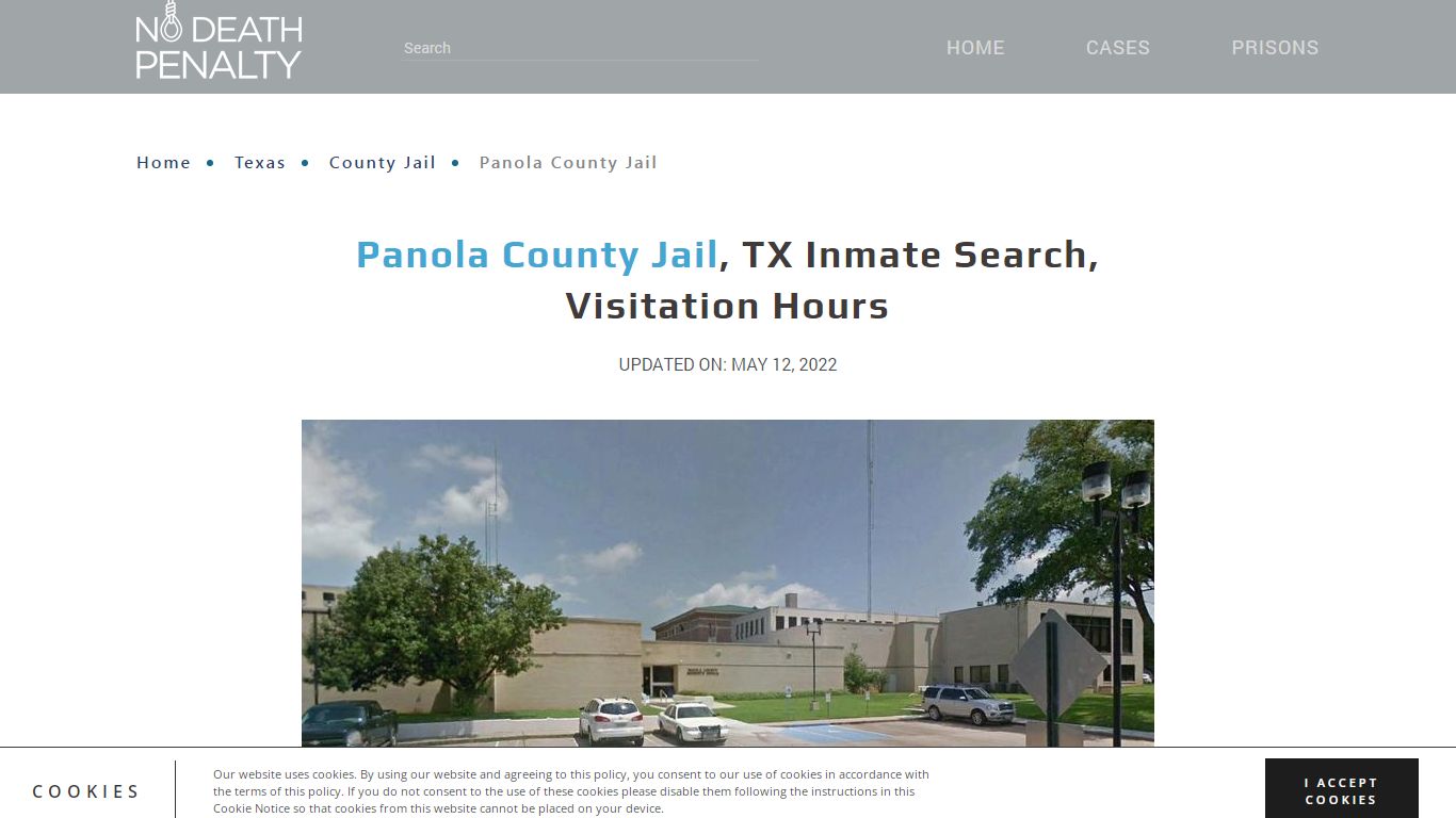 Panola County Jail, TX Inmate Search, Visitation Hours